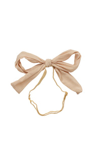 Party Bow Wrap - Taupe