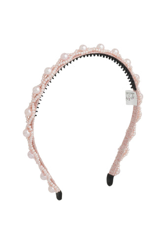 Pearl Helix Headband - Blush Pearl