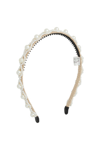 Pearl Helix Headband - Ivory Pearl