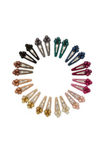 Pearl Lily Clip Set of 2 - Navy