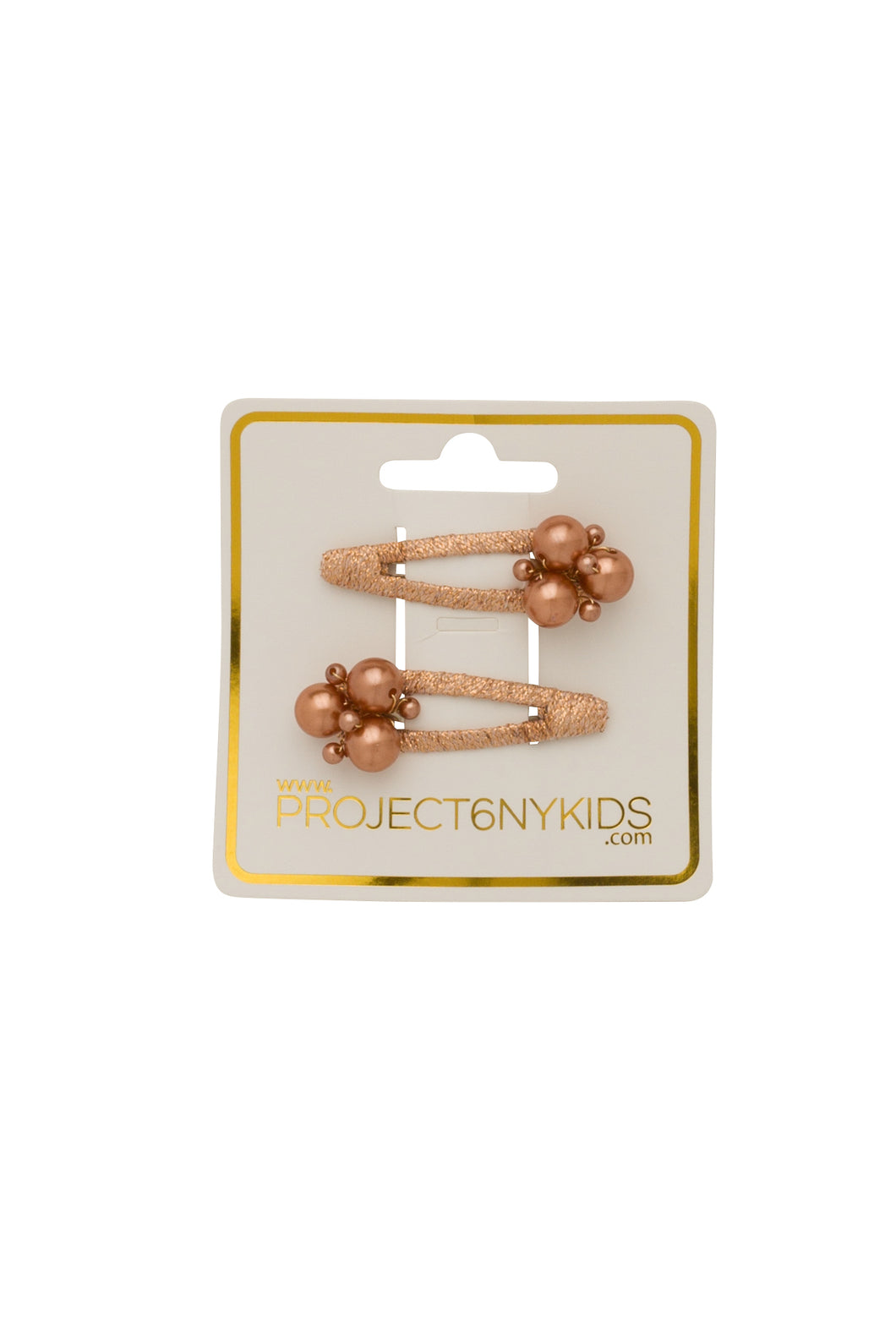 Pearl Lily Clip Set of 2 - Bronze