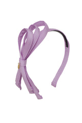 Petersham Loops Headband - Light Orchid Lilac