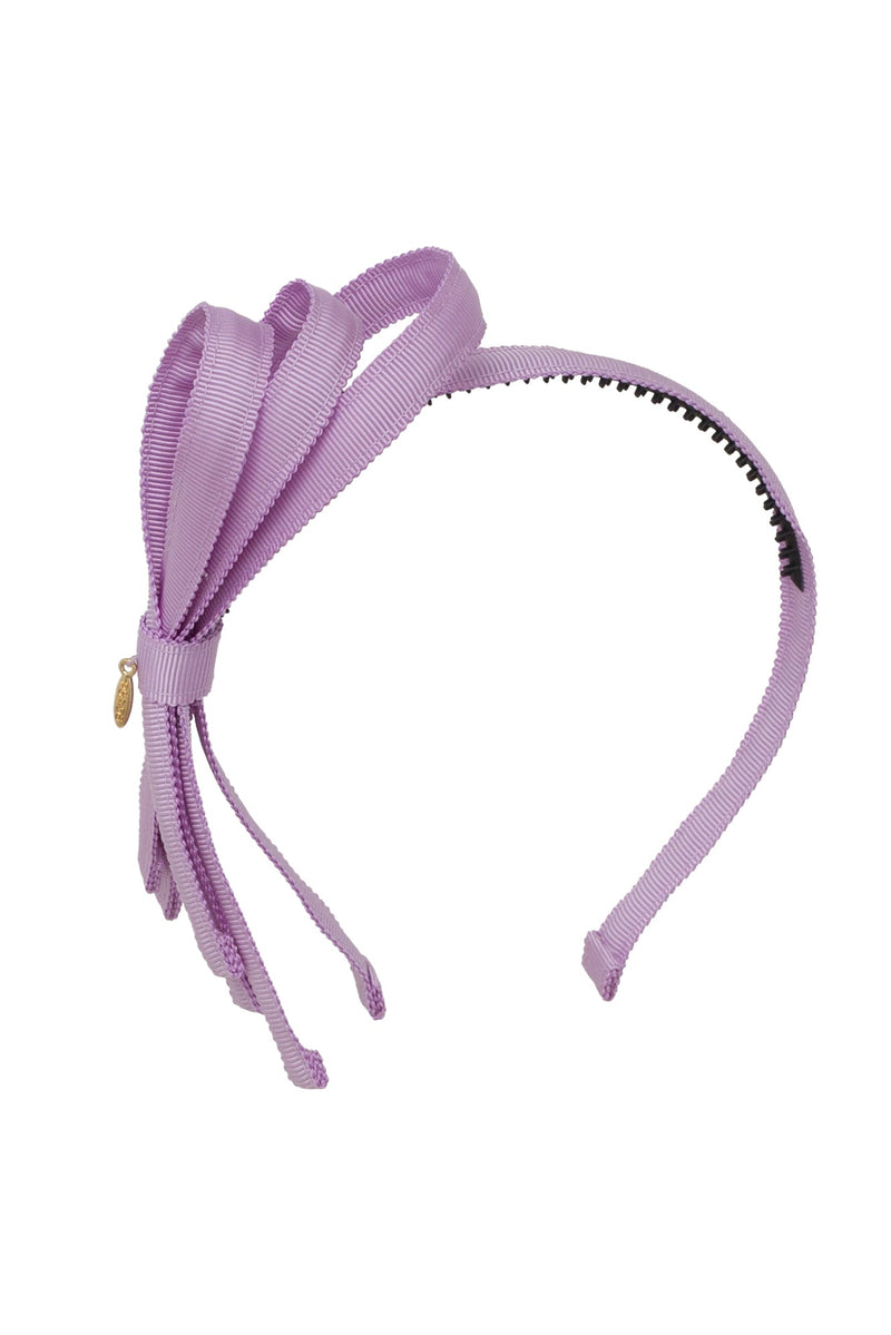 Petersham Loops Headband - Light Orchid Lilac