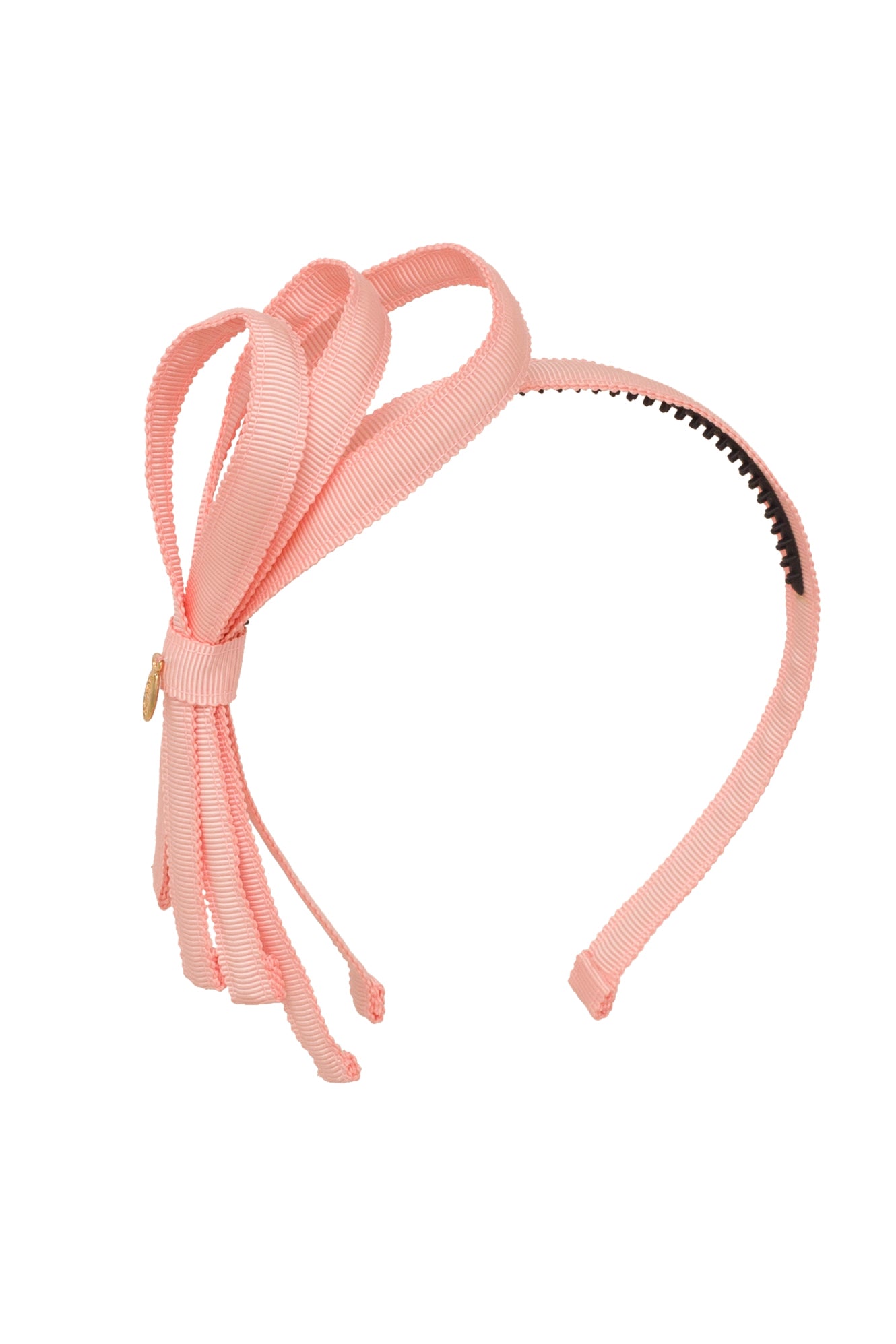 Petersham Loops Headband - Moonstone Peach