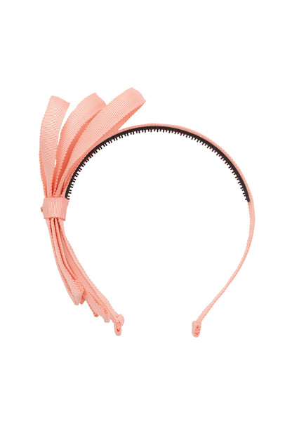 Petersham Loops Headband - Moonstone Peach