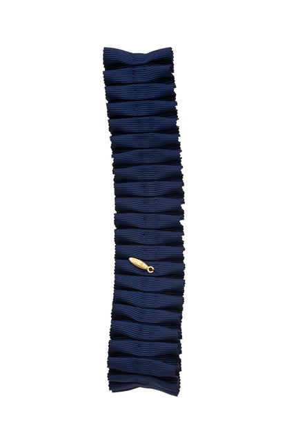 Pleated Palm Wrap - Navy