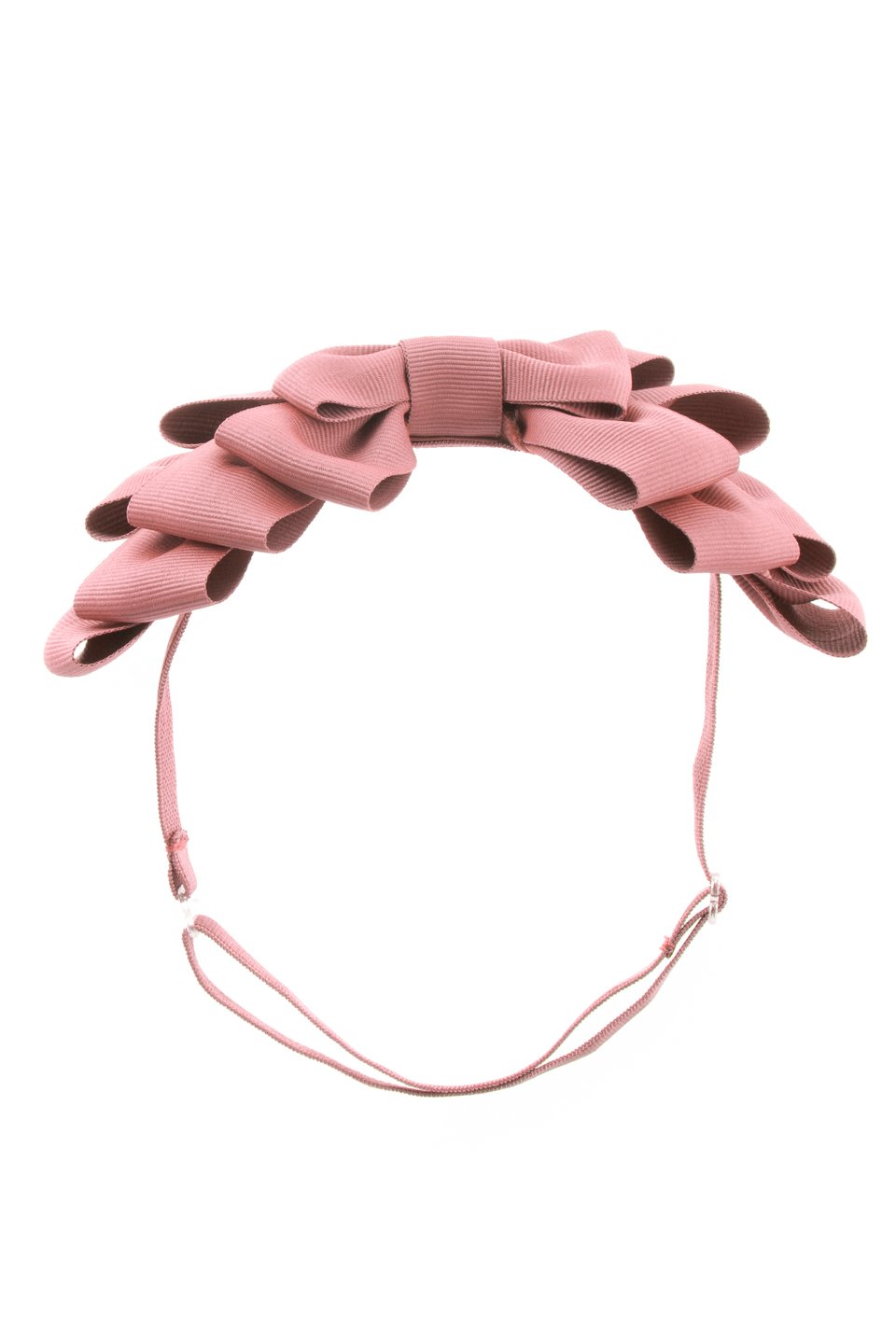 Pleated Ribbon Grosgrain Wrap - Sweet Nectar