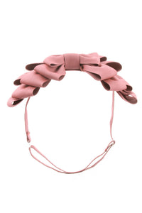 Pleated Ribbon Grosgrain Wrap - Sweet Nectar