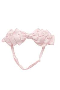 Pleated Ribbon Wrap - Blush
