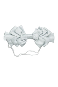 Pleated Ribbon Wrap - Light Silver