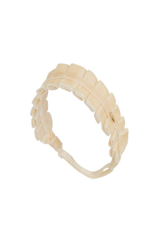 Pristine Pleats Wrap - Ivory