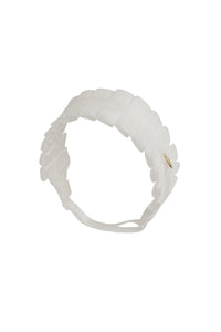 Pristine Pleats Wrap - White