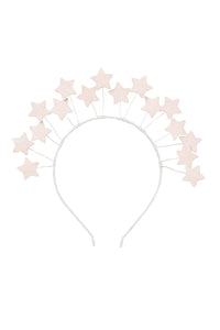 Floating Crown - Light Pink Glitter Stars
