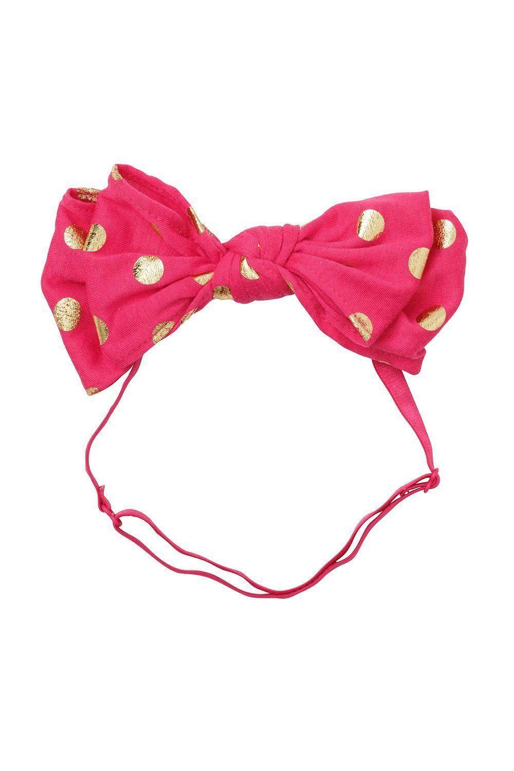 Floppy Dotty Wrap - Hot Pink