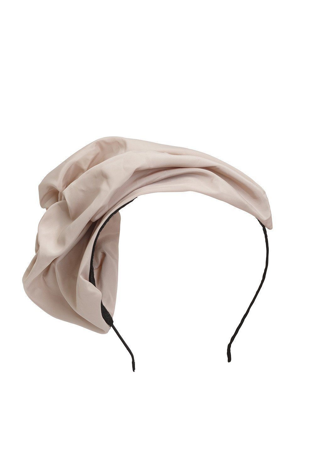 Petit Hat - Taupe Taffeta