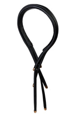 Extension Leather Headband - Black