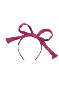 Party Bow Taffeta - Raspberry (By Request Only, Min 10+)