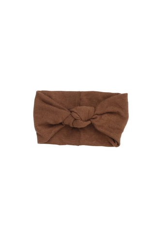 Knot Wrap - Khaki Brown Wool