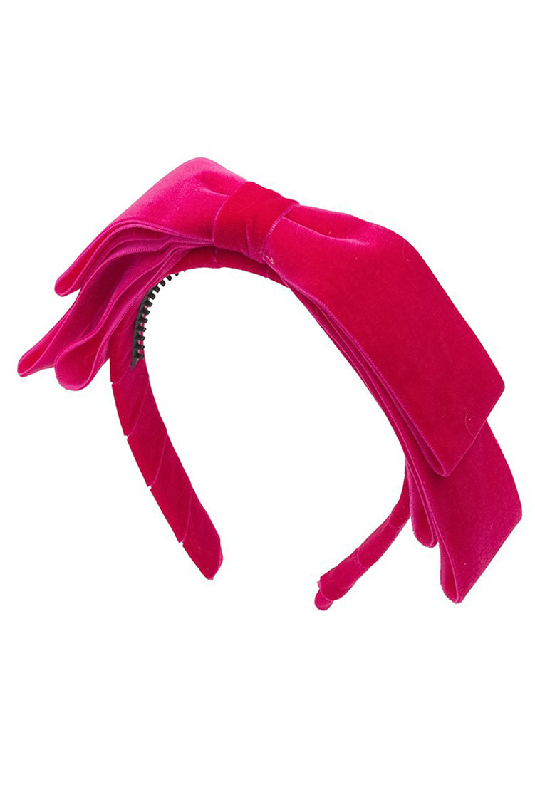 Heather - Fuschia Velvet