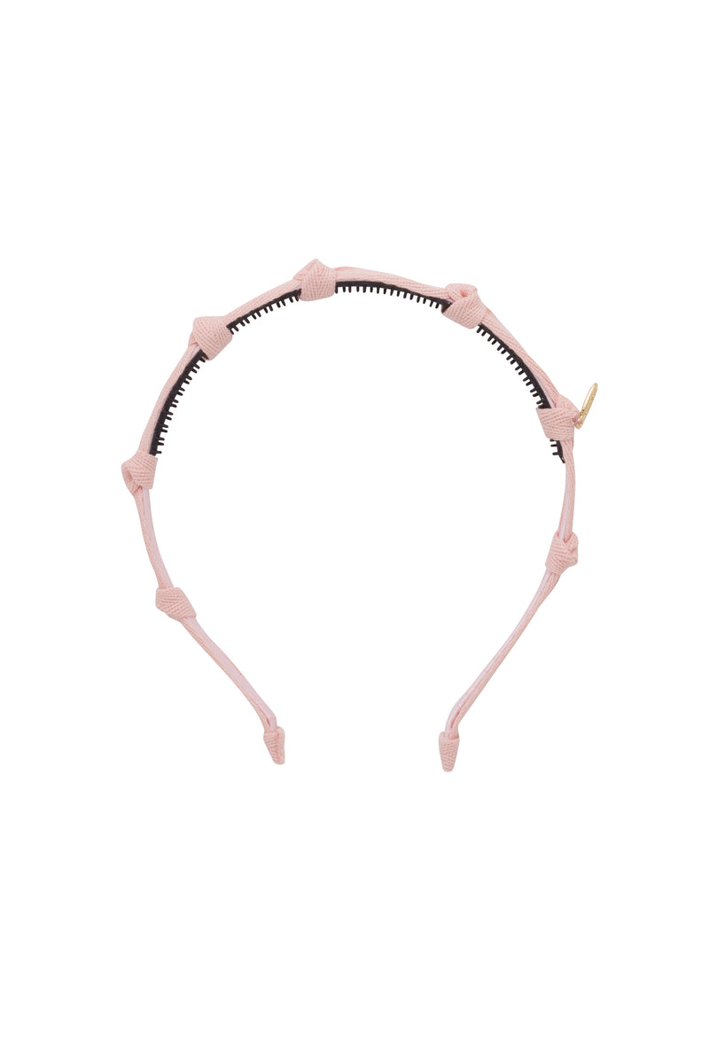 Rosebud Headband - Light Pink