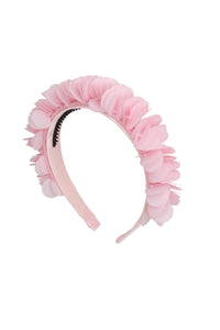 Sequin Blooms Headband - Pink