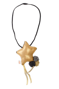 Shooting Star Necklace - Black Star