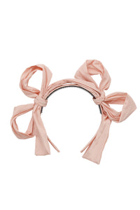 Side By Side Party Bow - Blush