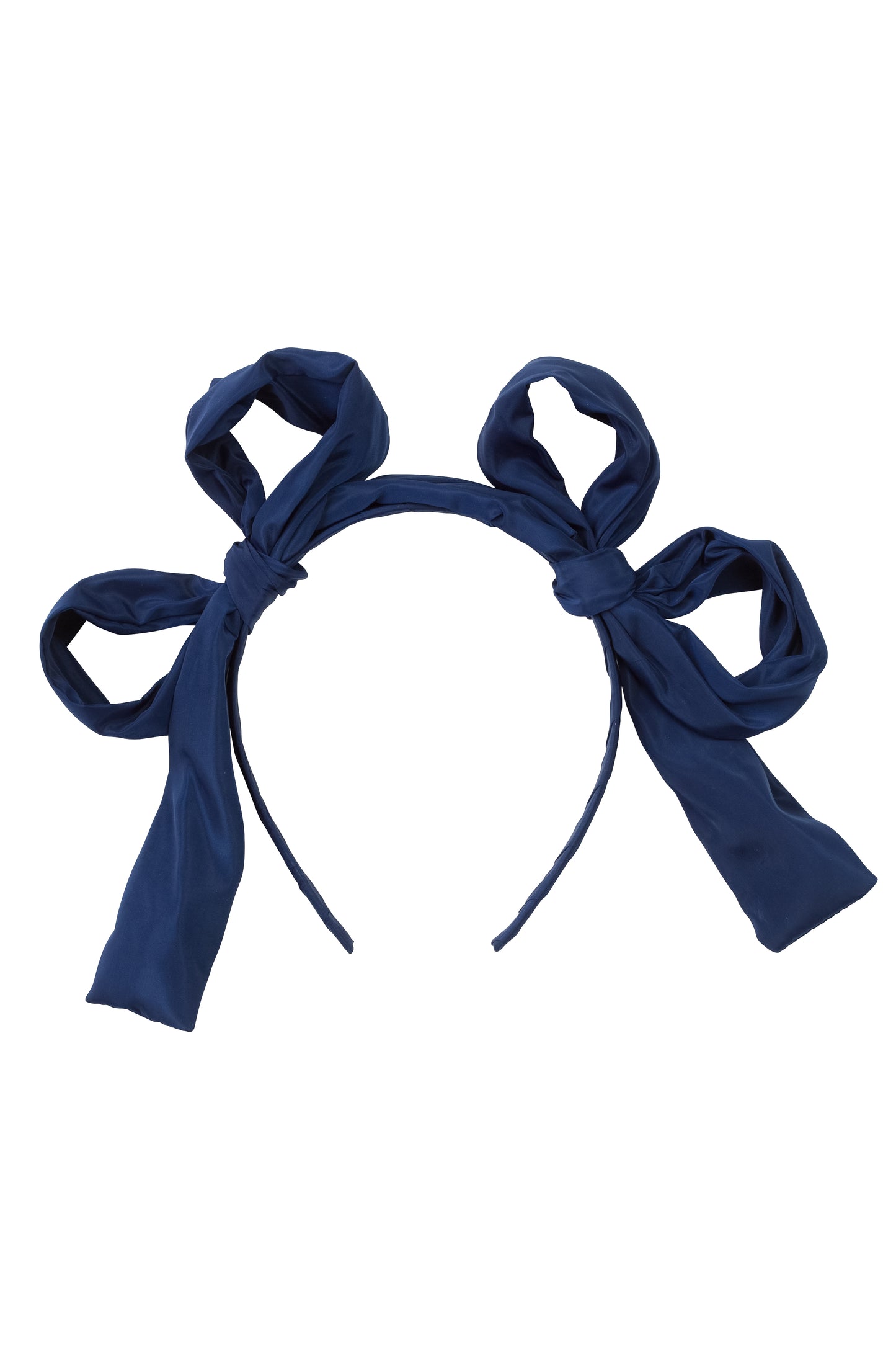 Side By Side Headband - Navy