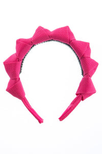 Skater Girl Headband - Hot Pink