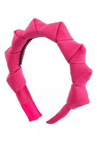 Skater Girl Headband - Hot Pink
