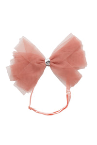Soft Tulle Strips CLIP + WRAP - Coral