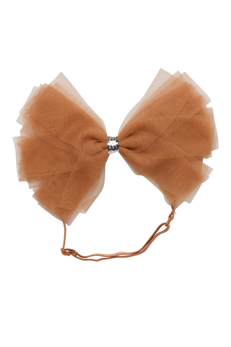 Soft Tulle Strips CLIP + WRAP - Rust
