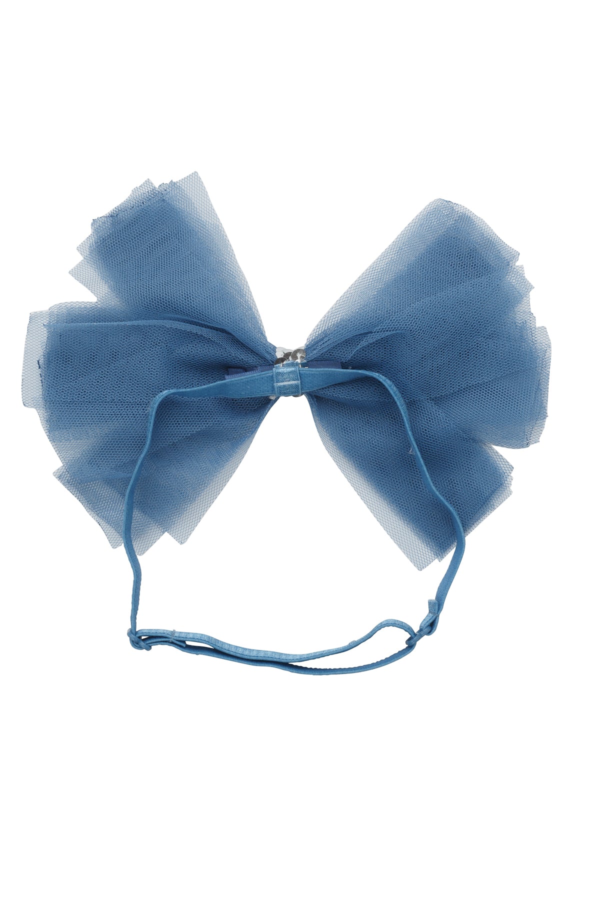Soft Tulle Strips CLIP + WRAP - Smoke Blue