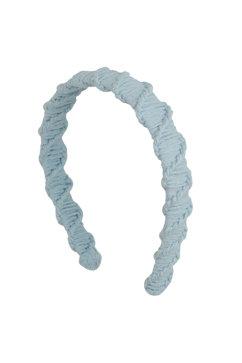 Spiral Headband - Light Blue