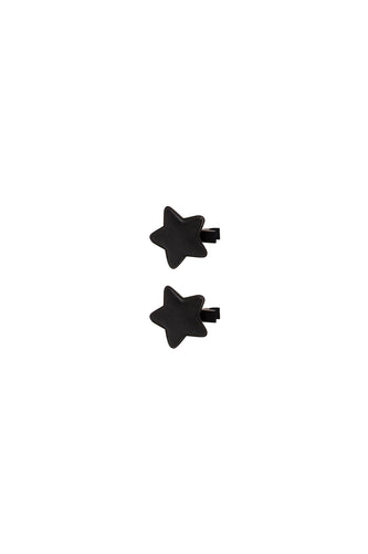 Star Clip Set of 2 - Black