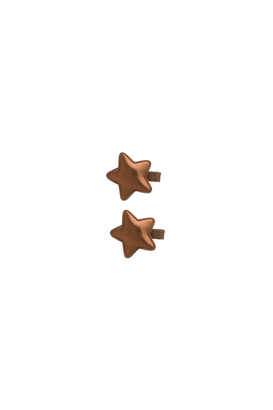 Star Clip Set of 2 - Bronze