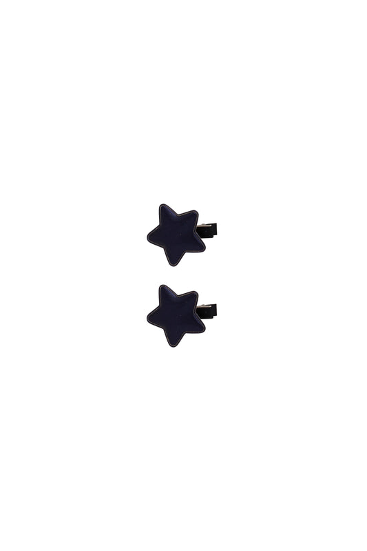 Star Clip Set of 2 - Navy