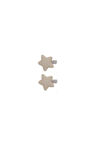 Star Clip Set of 2 - Pearl