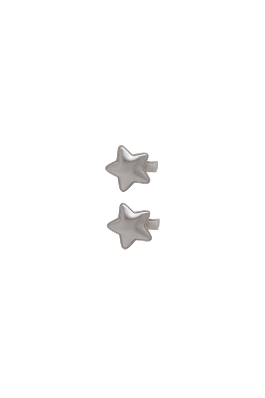 Star Clip Set of 2 - Silver