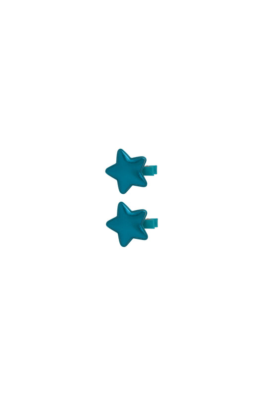 Star Clip Set of 2 - Teal