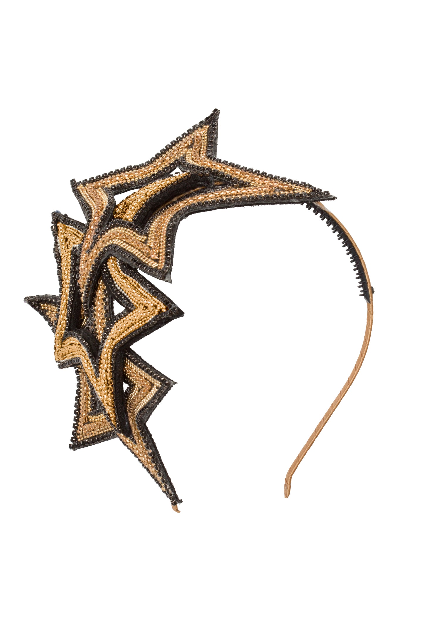 Star Fan Heaband - Rose Gold