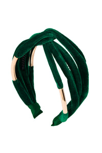 Tubular Headband - Green Velvet