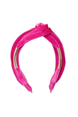 Tubular Headband - Hot Pink Velvet