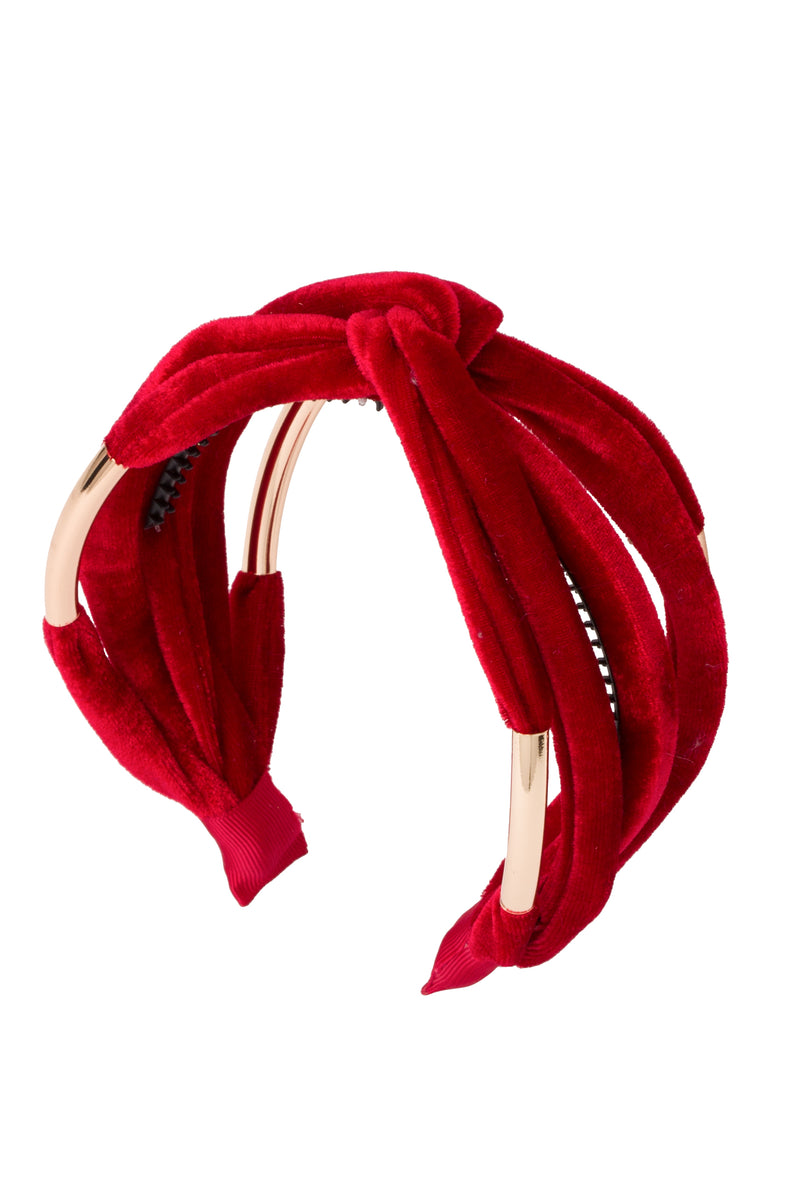 Tubular Headband - Red Velvet