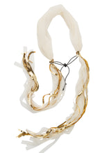 Tulle Wrap Wreath Soft - Ivory