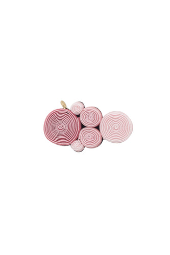 Spiral Clip - Pink Velvet Blend