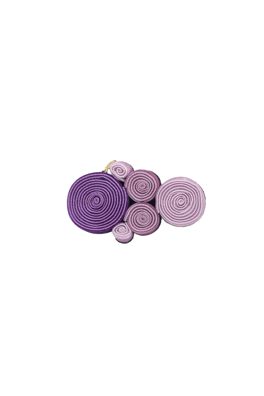 Spiral Clip - Purple Velvet Blend