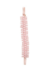 Velvet Ties Ribbon Wrap - Light Pink