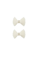 Waterfall Piggy Clip Set of 2 - Ivory