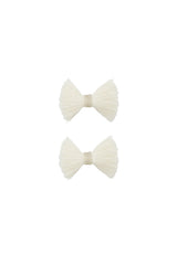 Waterfall Piggy Clip Set of 2 - Ivory
